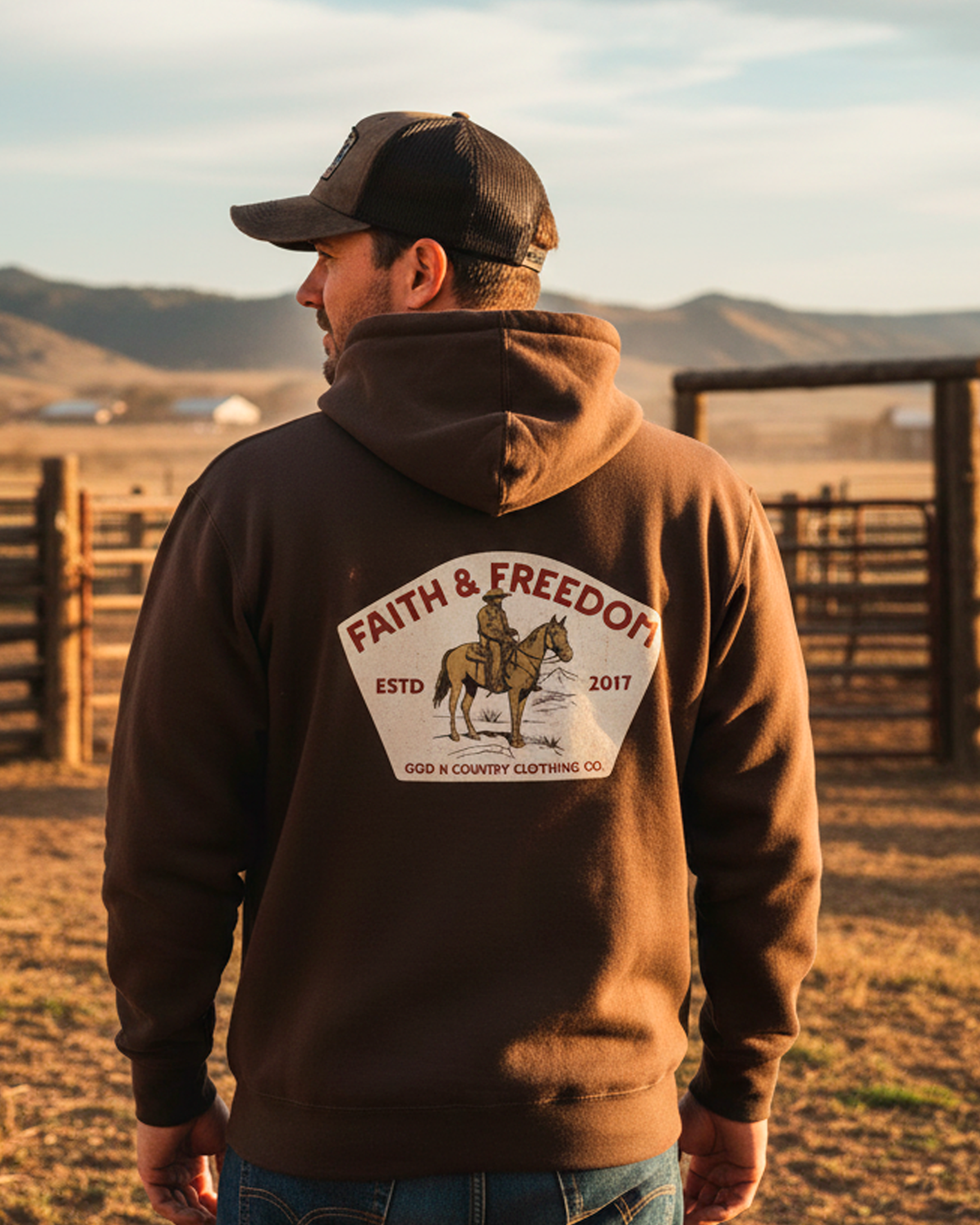 God N Country Wrangler Hoodie