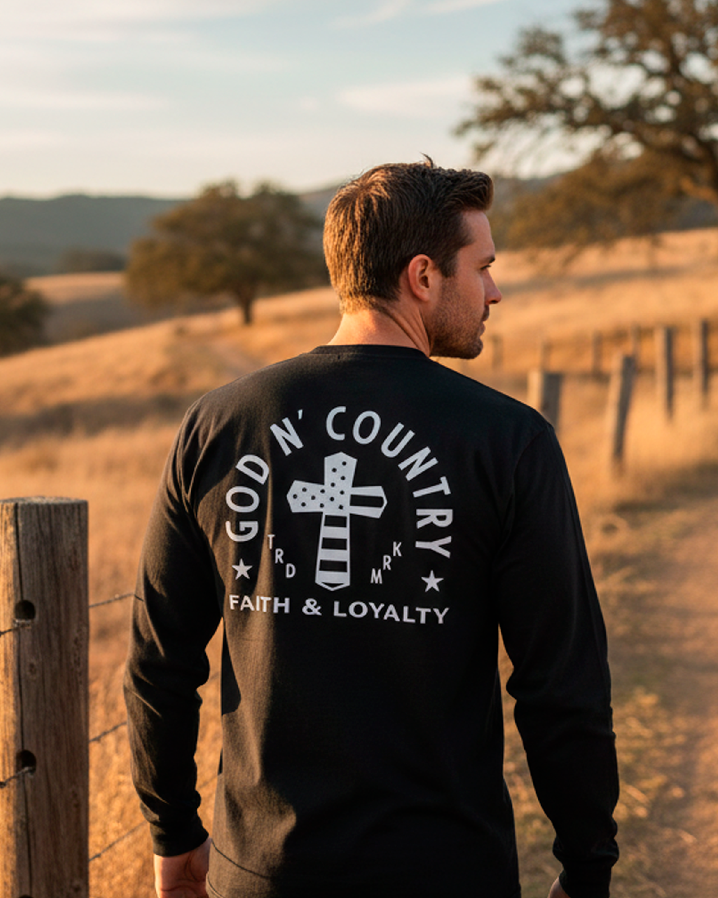 God N Country Faith & Loyalty Long Sleeve