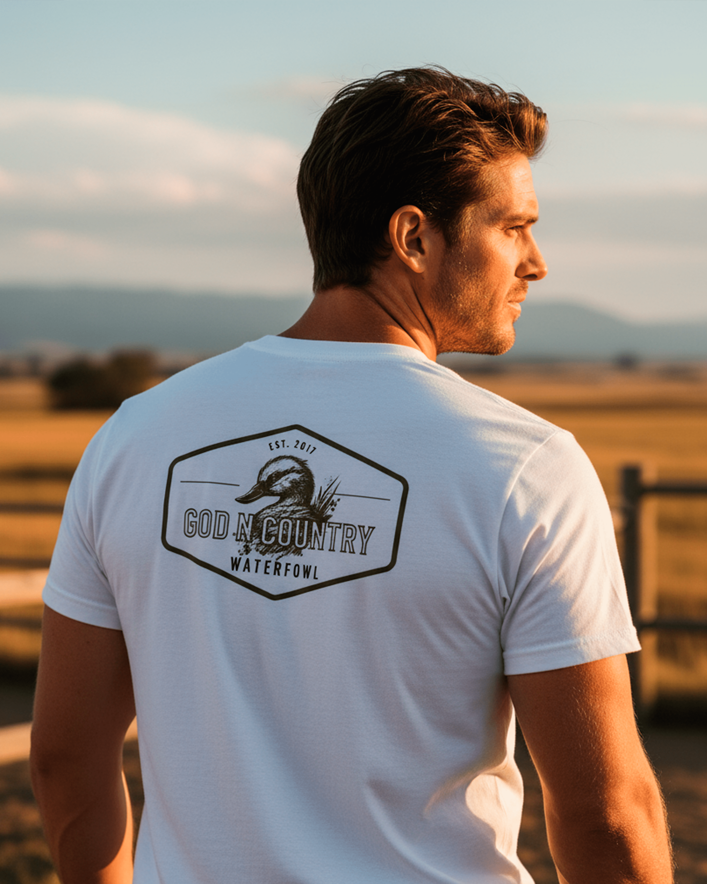God N Country Waterfowl Everyday Tee - tshirts - God N' Country