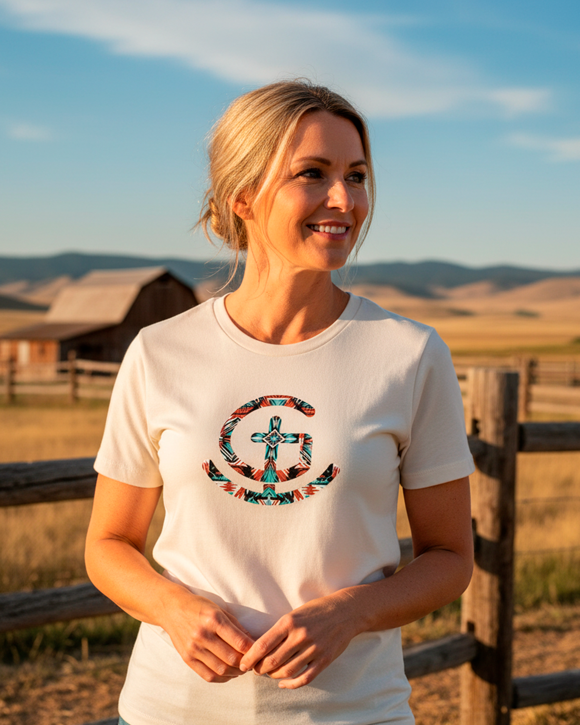 God N Country Women’s Native Brand Tee