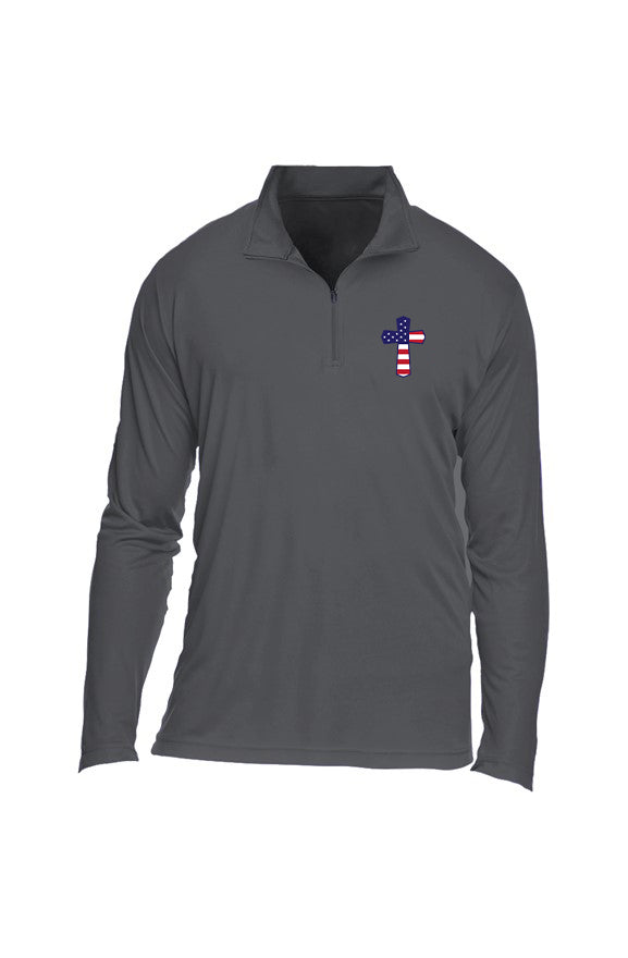 God N Country Quarter-Zip Pullover