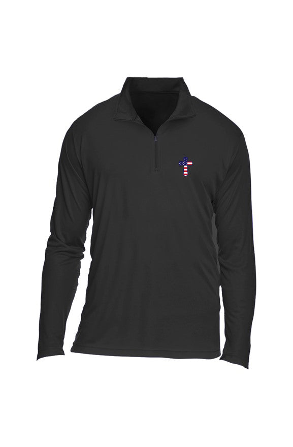 God N Country Quarter-Zip Pullover