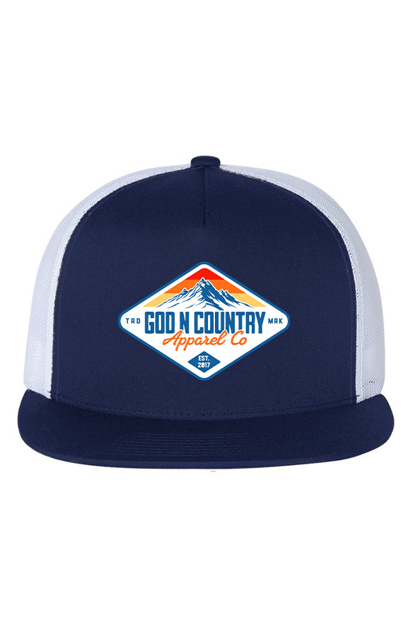 God N Country Mountain Trucker Hat