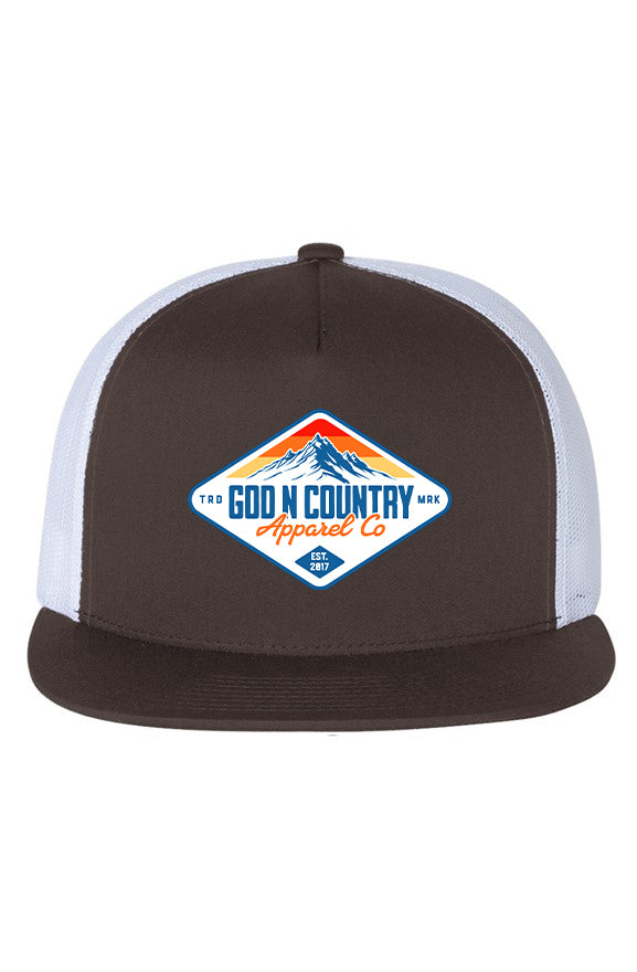 God N Country Mountain Mesh Back Hat