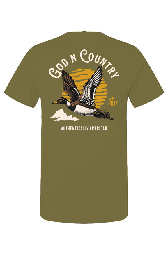 God N Country Pintail Duck T-Shirt