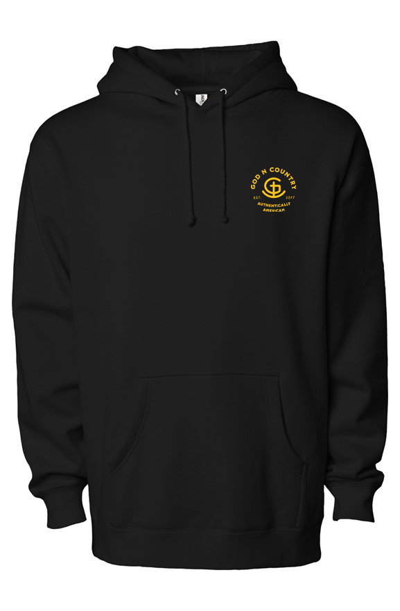 God N Country Signature Brand Light Hoodie