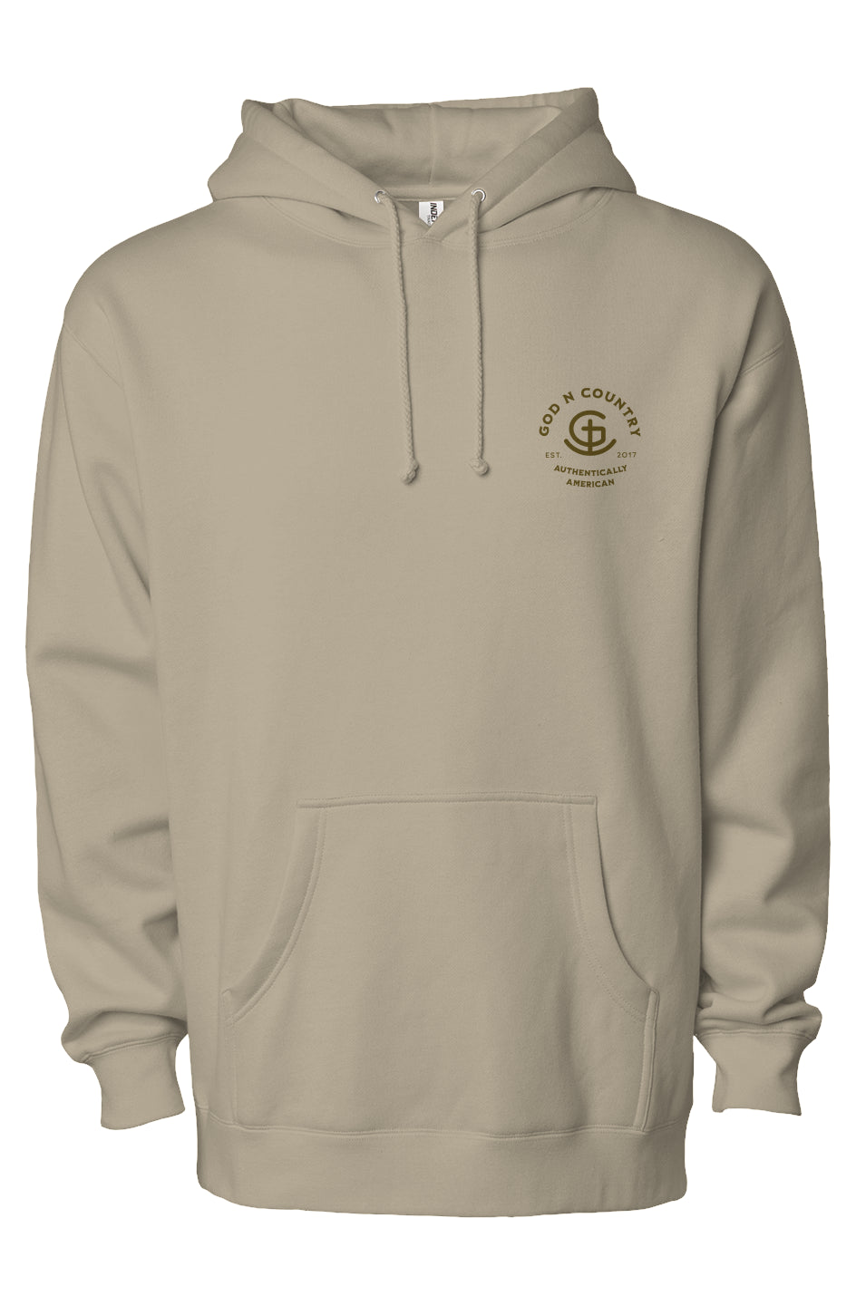 God N Country Signature Brand Light Hoodie