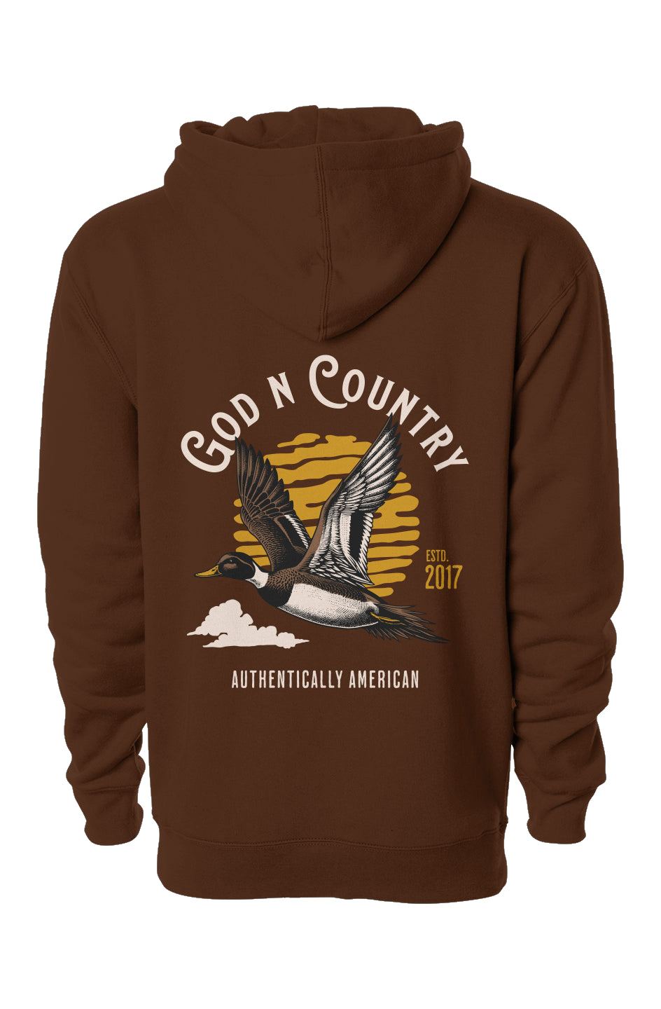God N Country Pintail Duck Hoodie