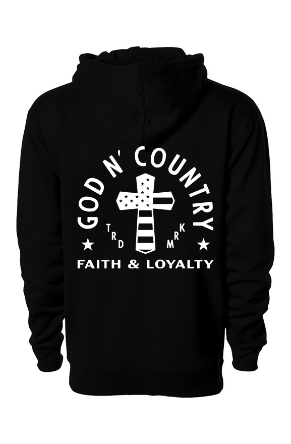 God N Country Faith & Loyalty Hoodie