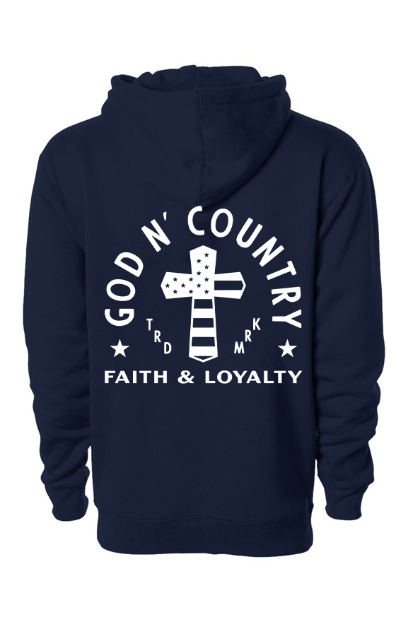 God N Country Faith & Loyalty Hoodie