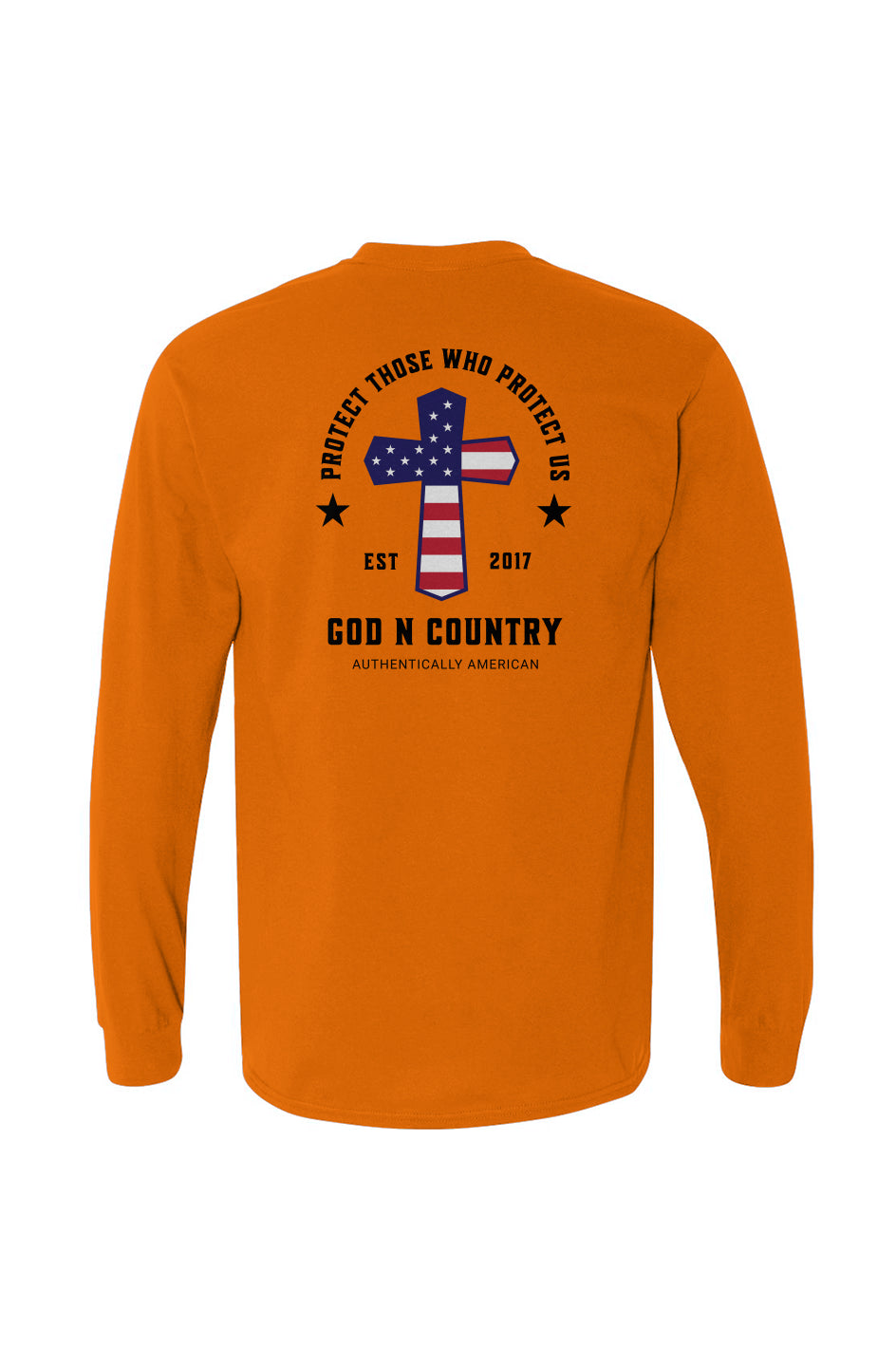 God N Country Protect Long Sleeve Tee