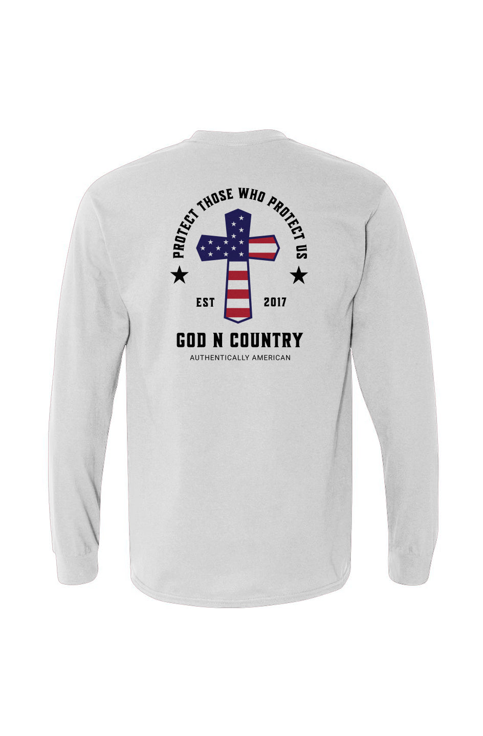 God N Country Protect Long Sleeve Tee