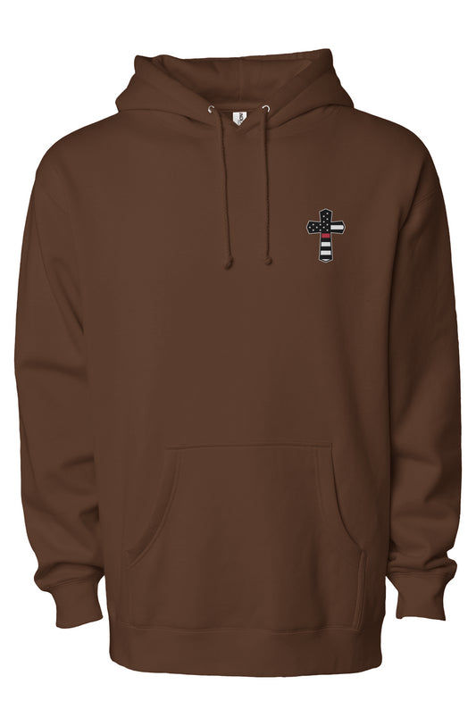 God N Country Protect Red Line Hoodie