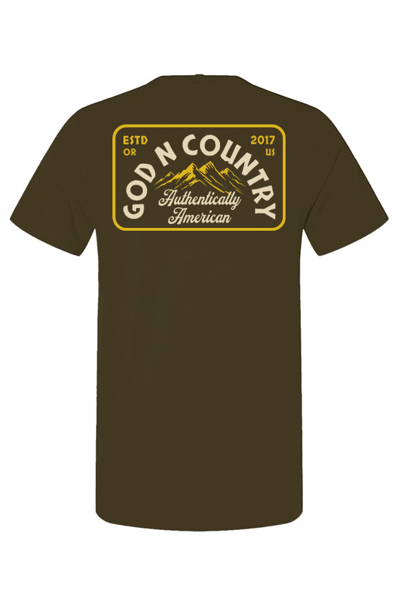 God N Country Authentic American T-Shirt