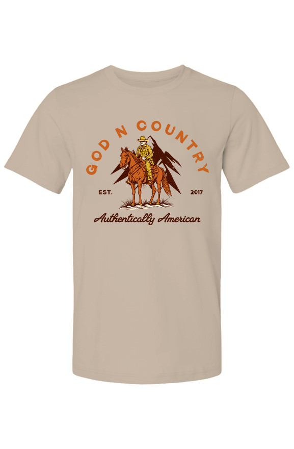 God N Country Men’s Cowboy Heritage T-Shirt