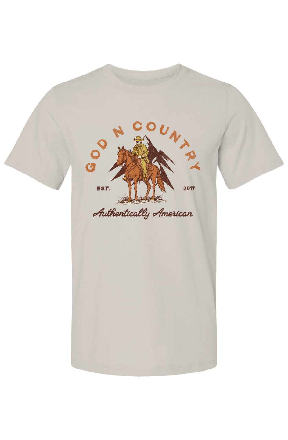 God N Country Men’s Cowboy Heritage T-Shirt