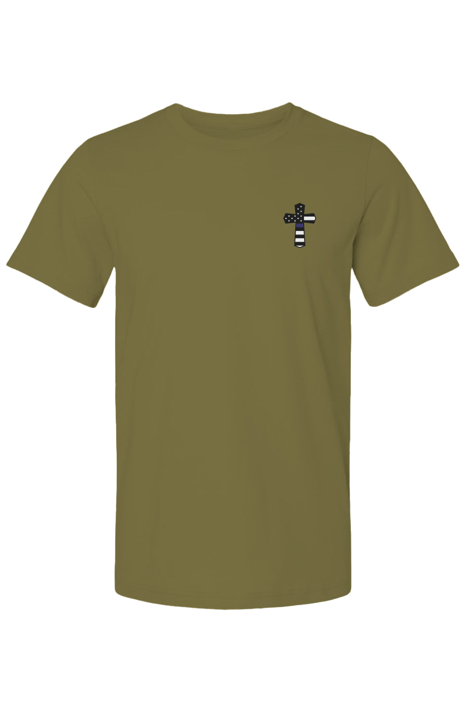 God N Country Protect Blue Line T-Shirt