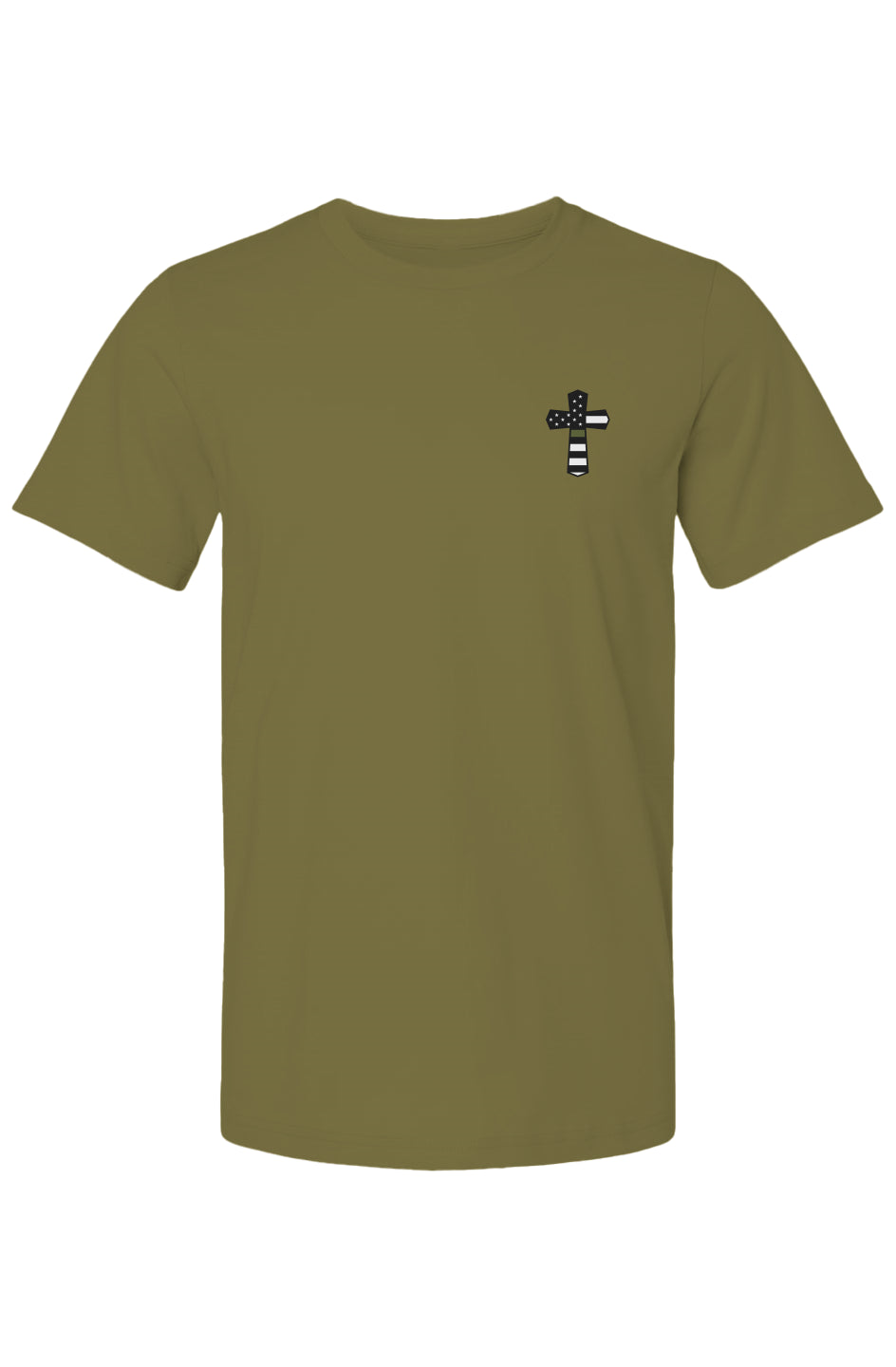 God N Country Protect Green Line T-Shirt