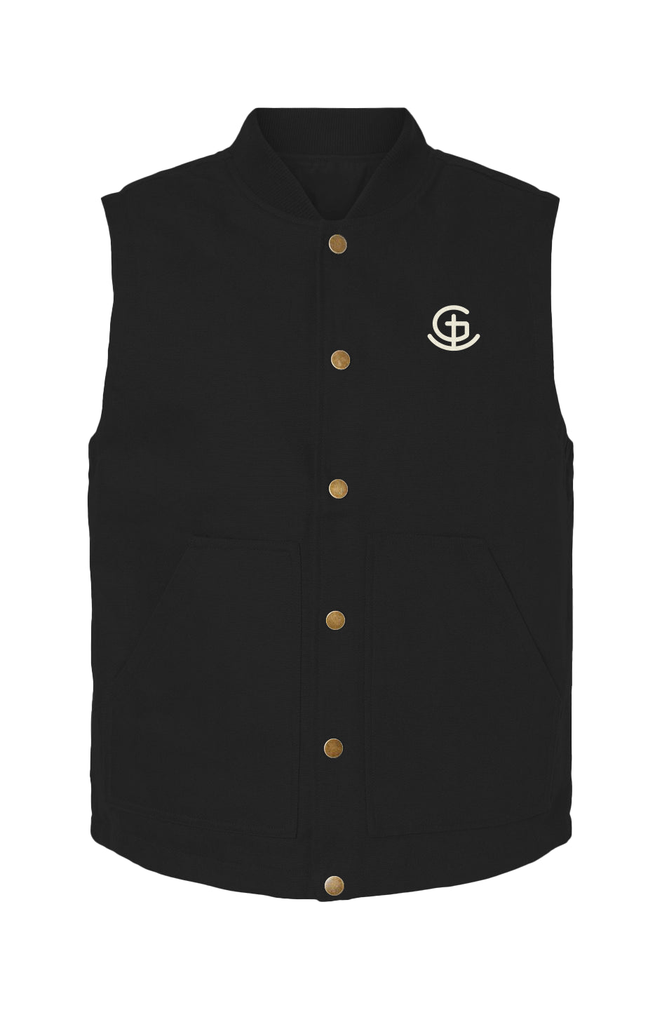 God N Country Insulated Canvas Workwear Vest 