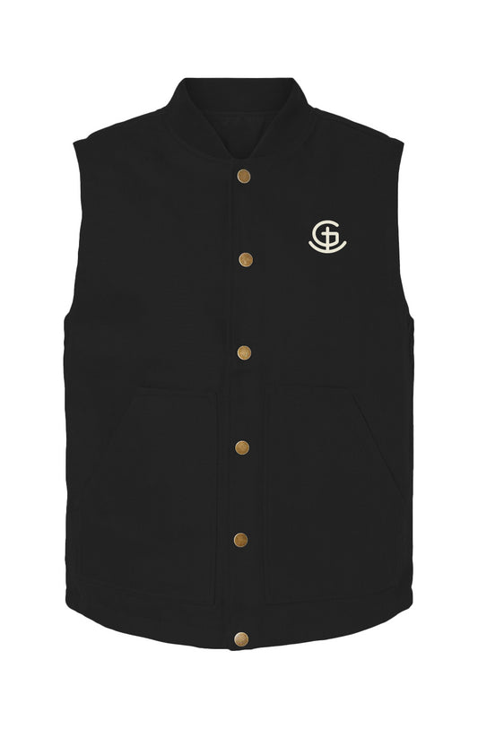God N Country Insulated Canvas Workwear Vest 