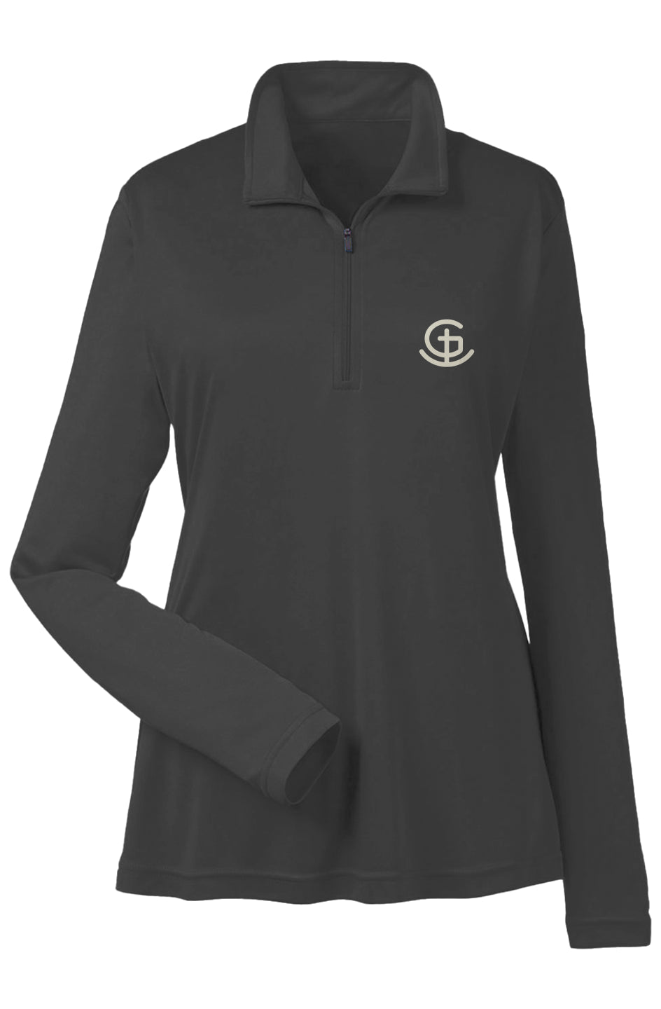 God N Country Ladies Quarter-Zip Pullover