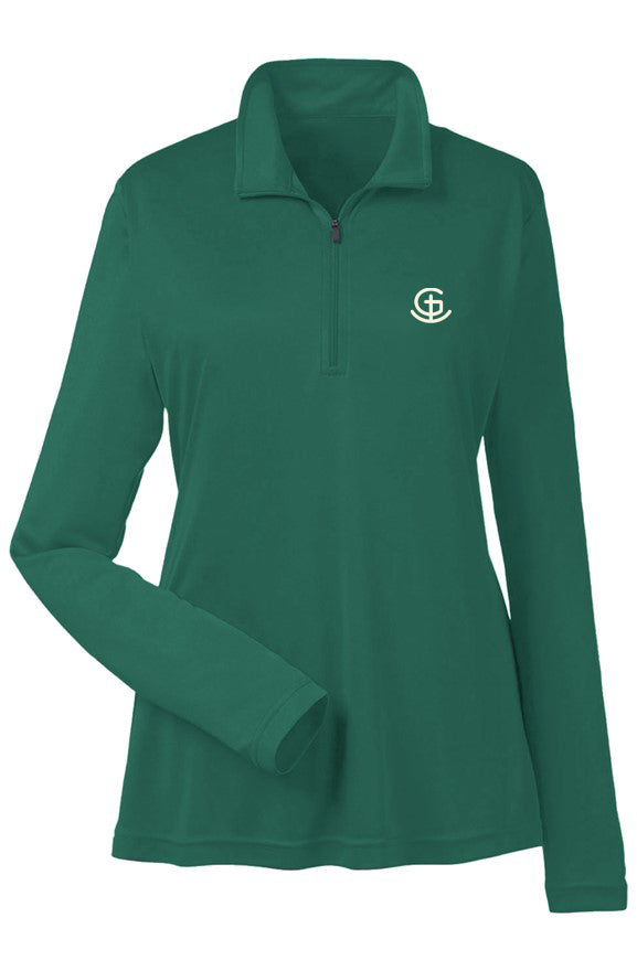 God N Country Ladies Quarter-Zip Pullover