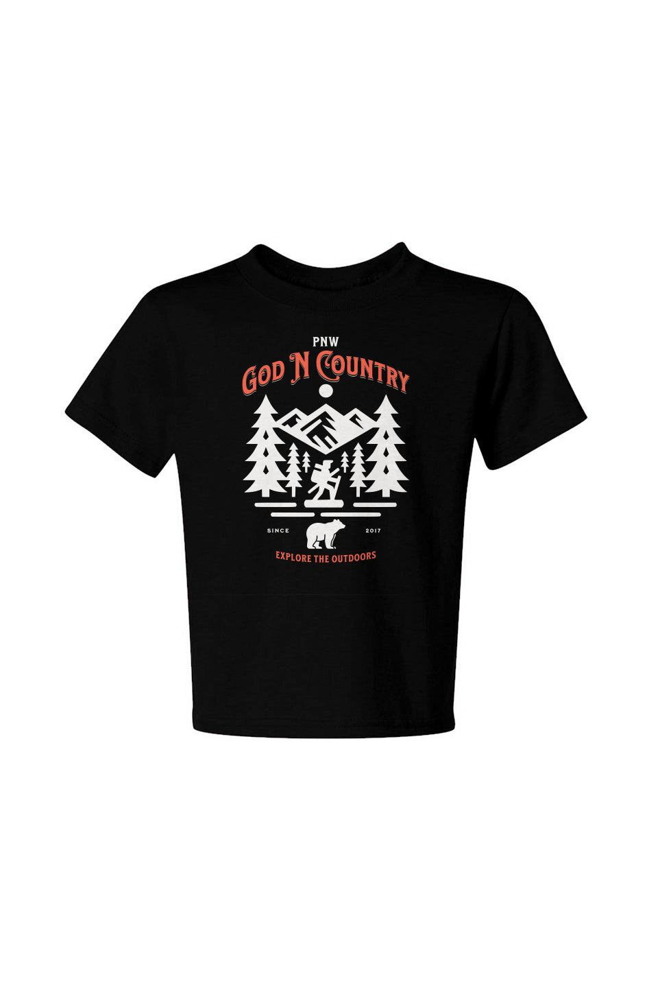 God N Country Youth PNW Tee