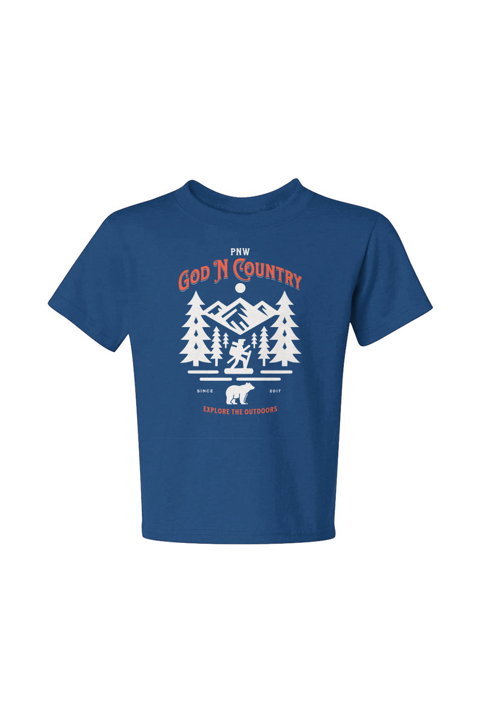 God N Country Youth PNW Tee