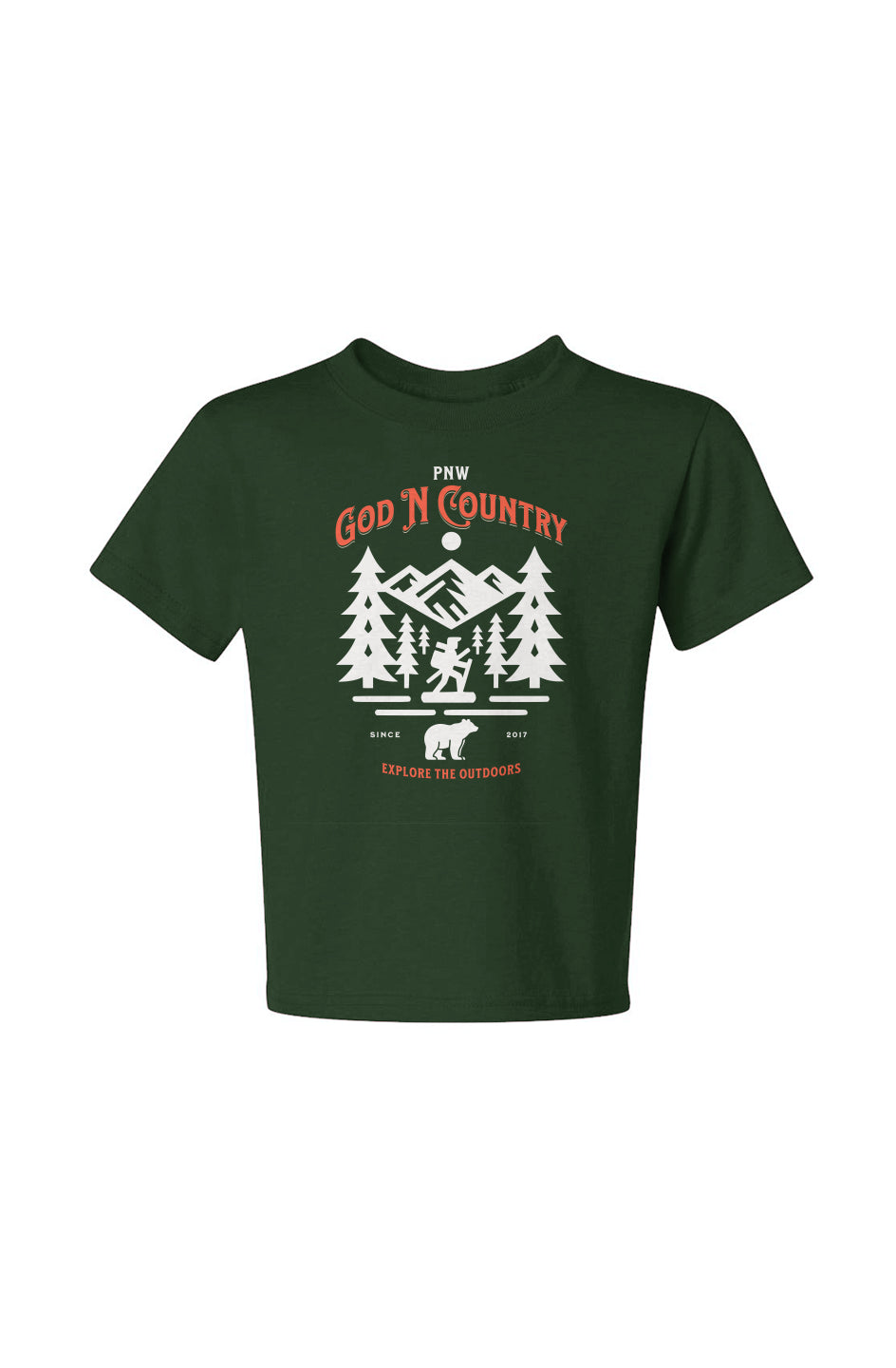 God N Country Youth PNW Tee