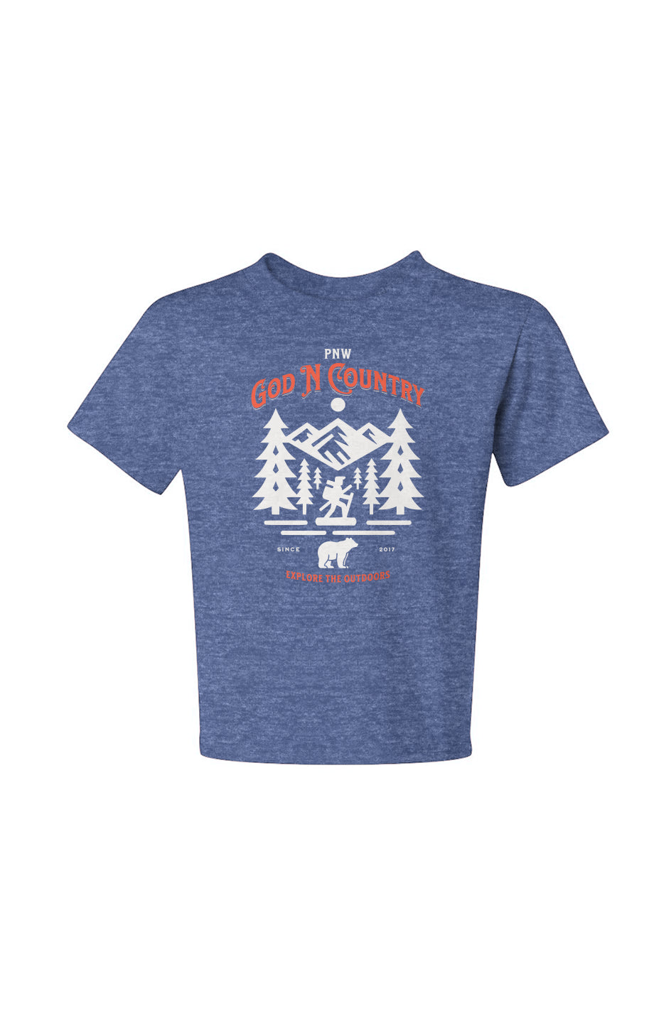 God N Country Youth PNW Tee