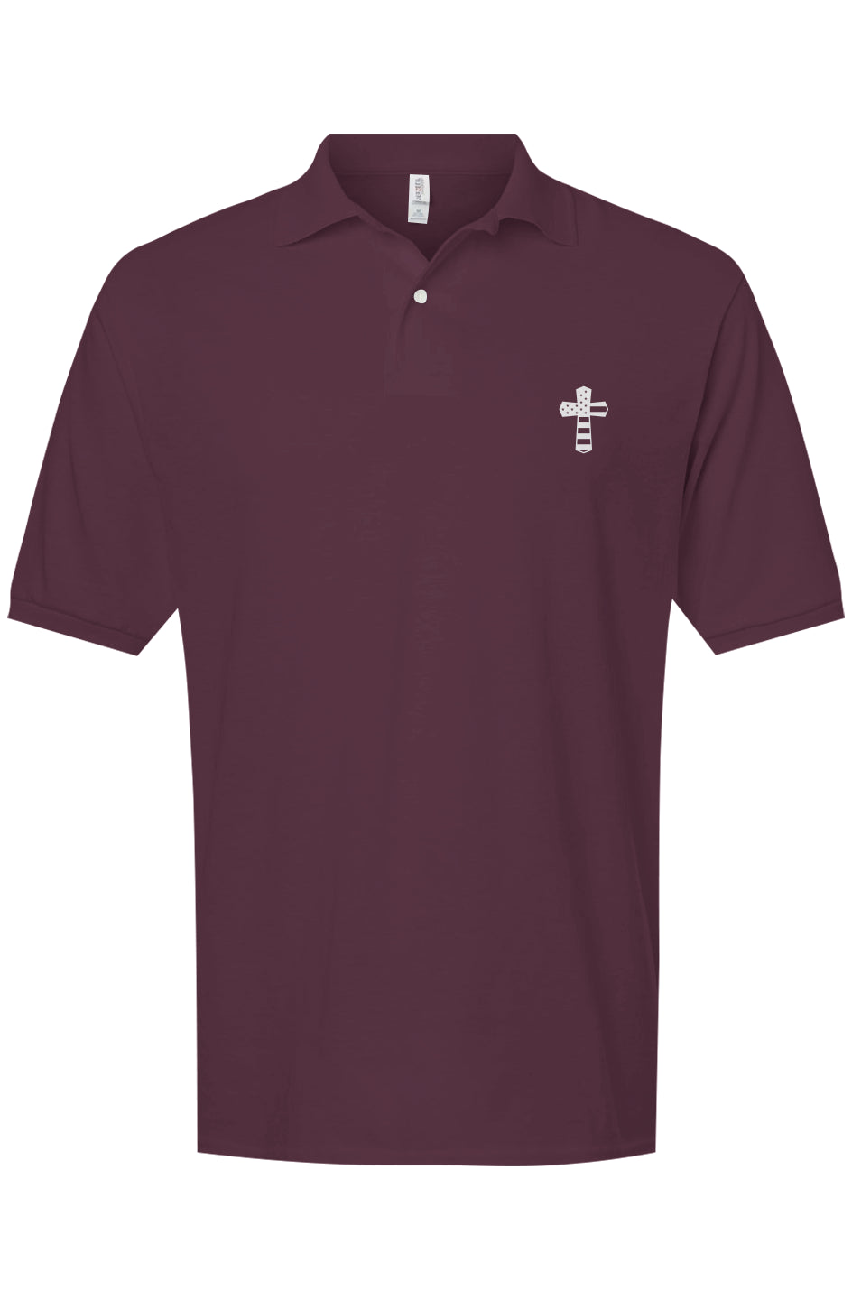 God N Country Cross Blended Polo