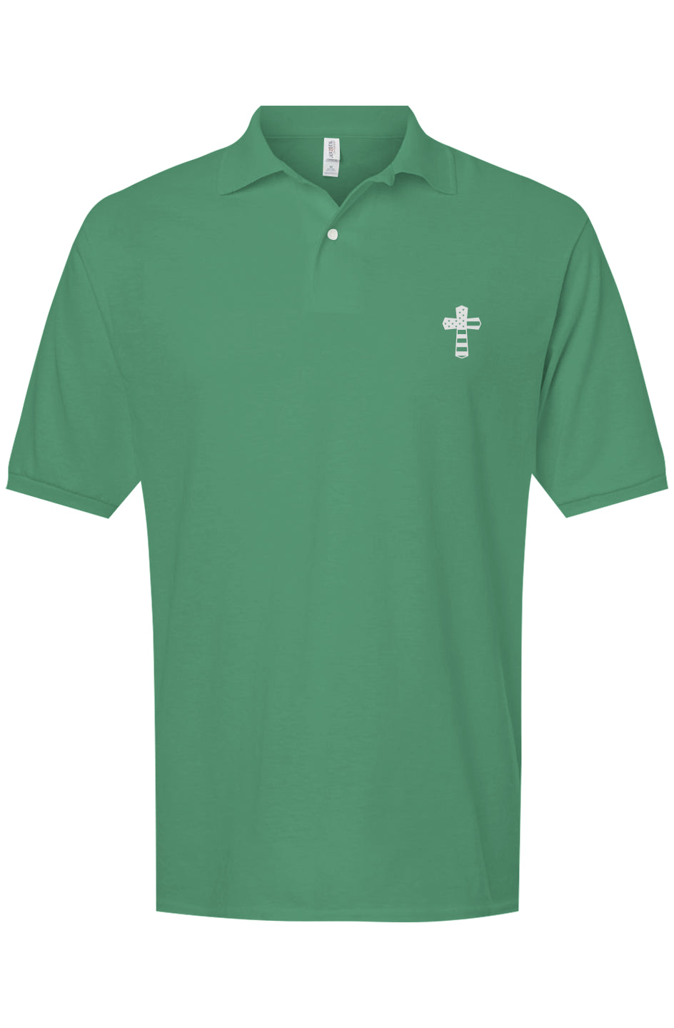 God N Country Cross Blended Polo