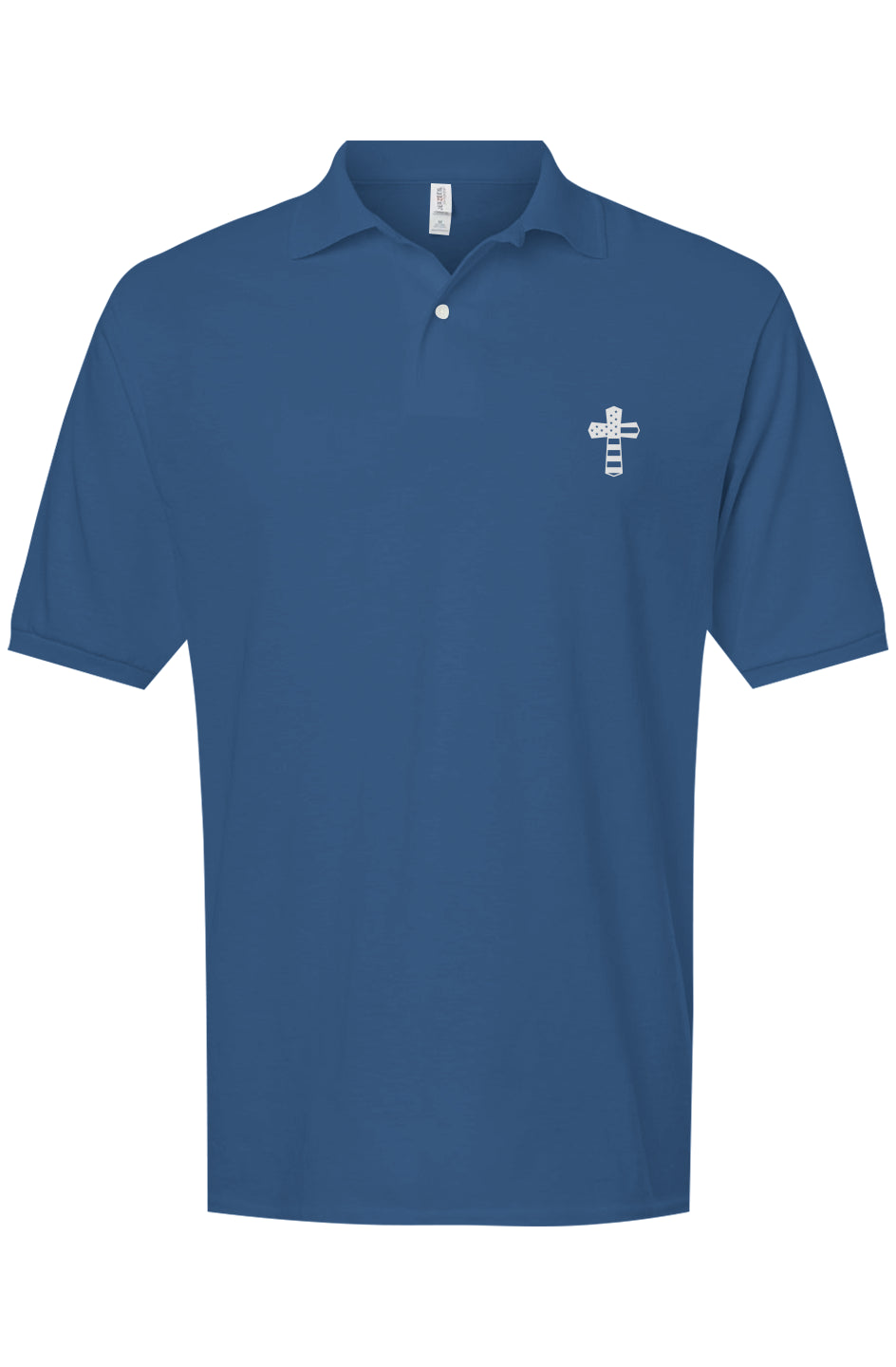 God N Country Cross Blended Polo