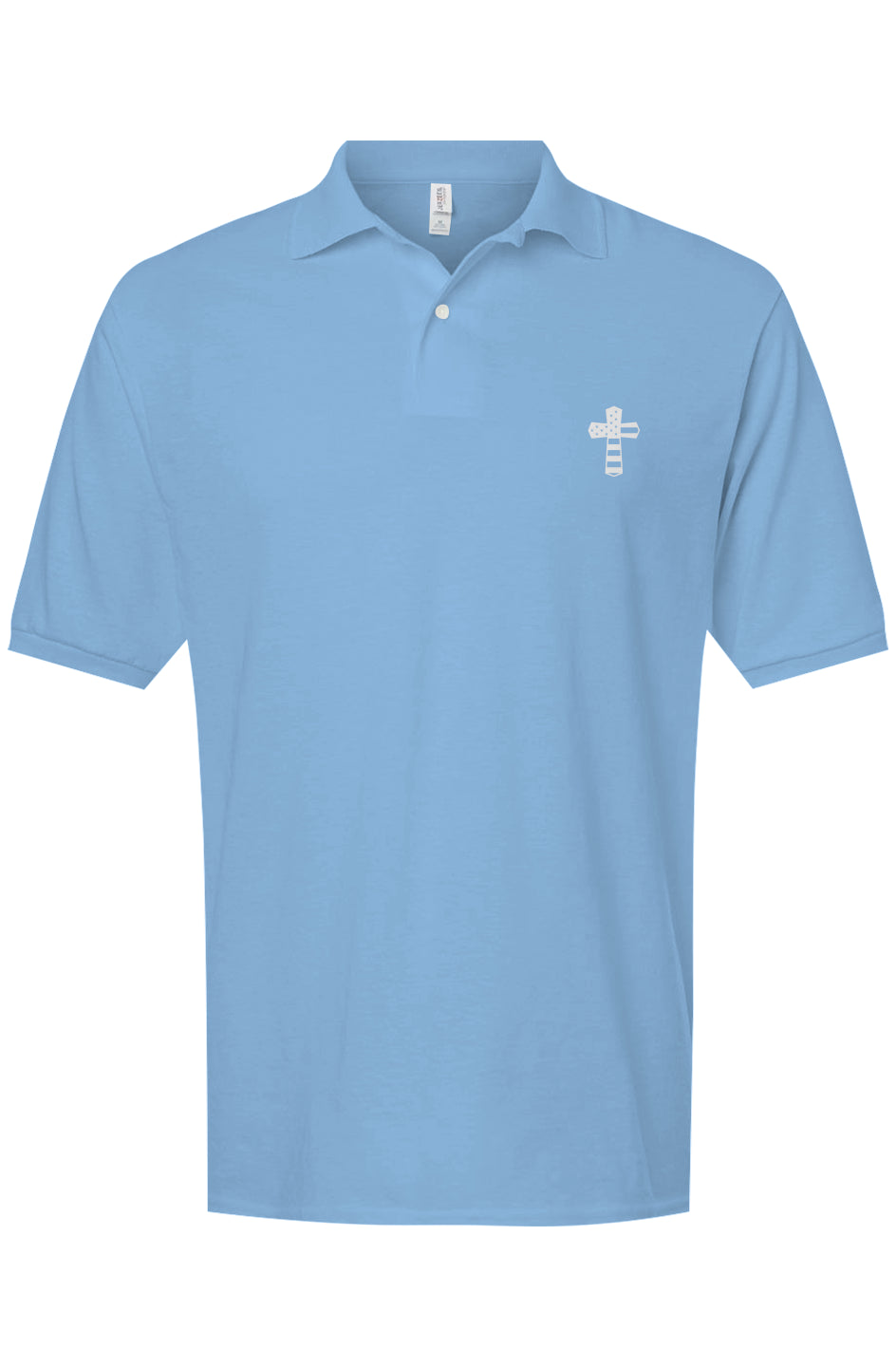 God N Country Cross Blended Polo