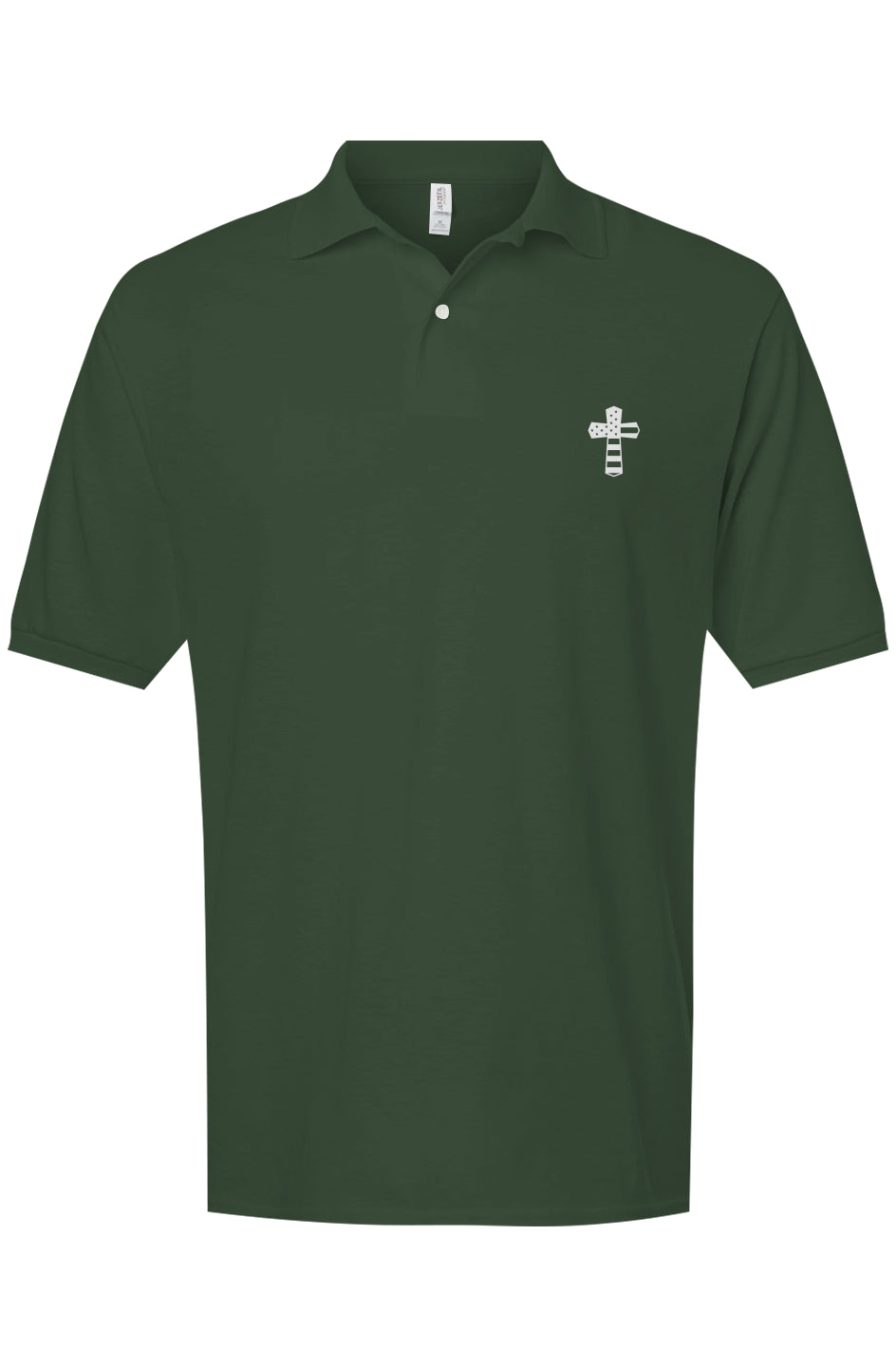 God N Country Cross Blended Polo
