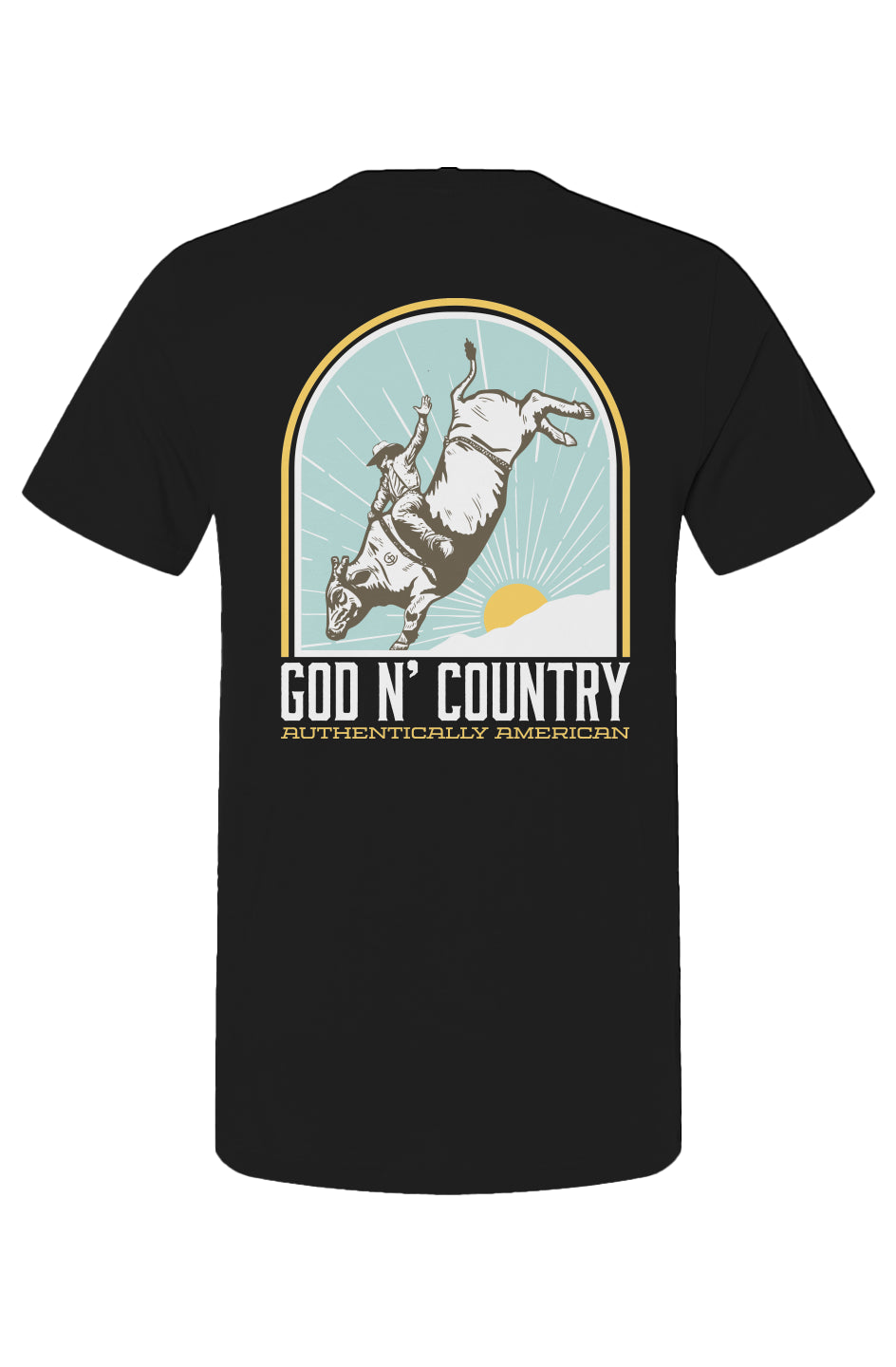 God N Country Bull Rider T-Shirt