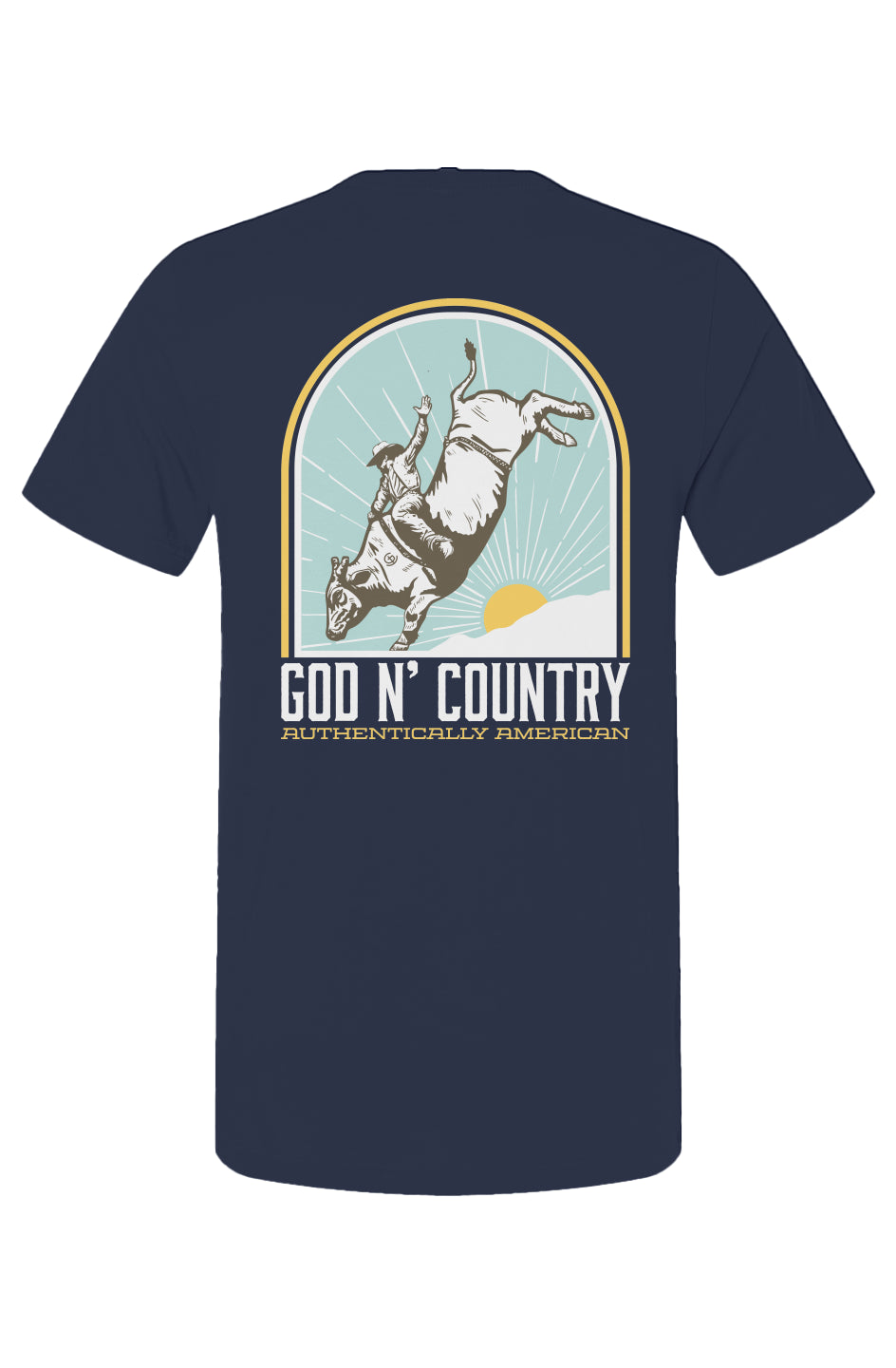 God N Country Bull Rider T-Shirt