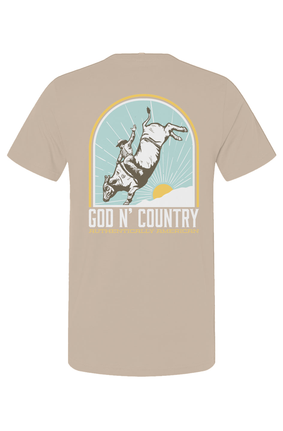 God N Country Bull Rider T-Shirt