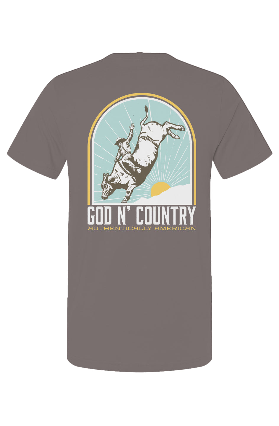 God N Country Bull Rider T-Shirt