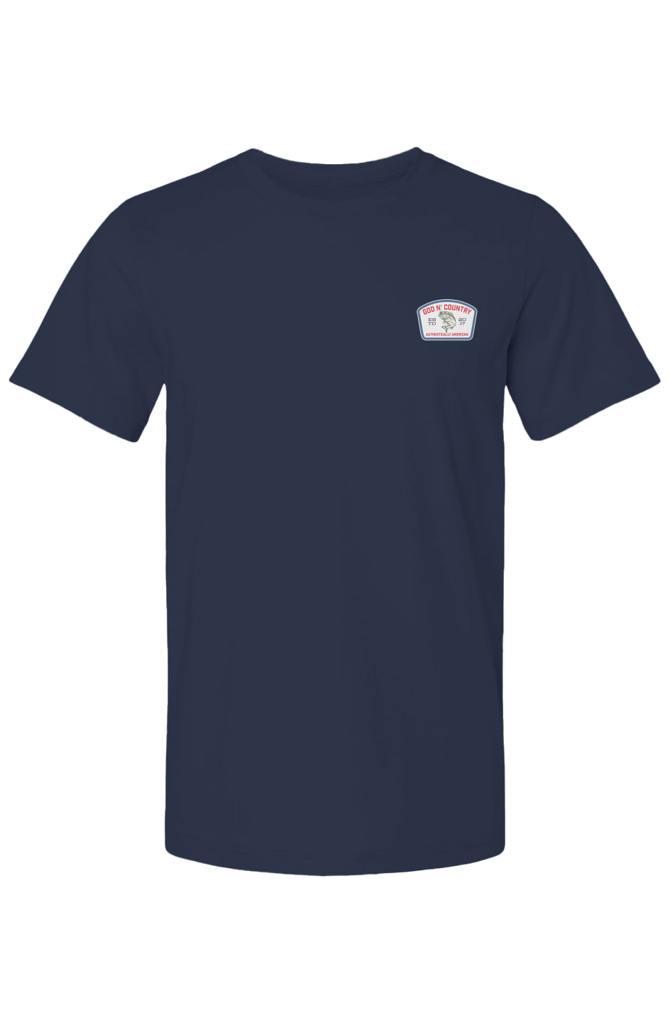 God N Country Bass Patch Graphic Tee