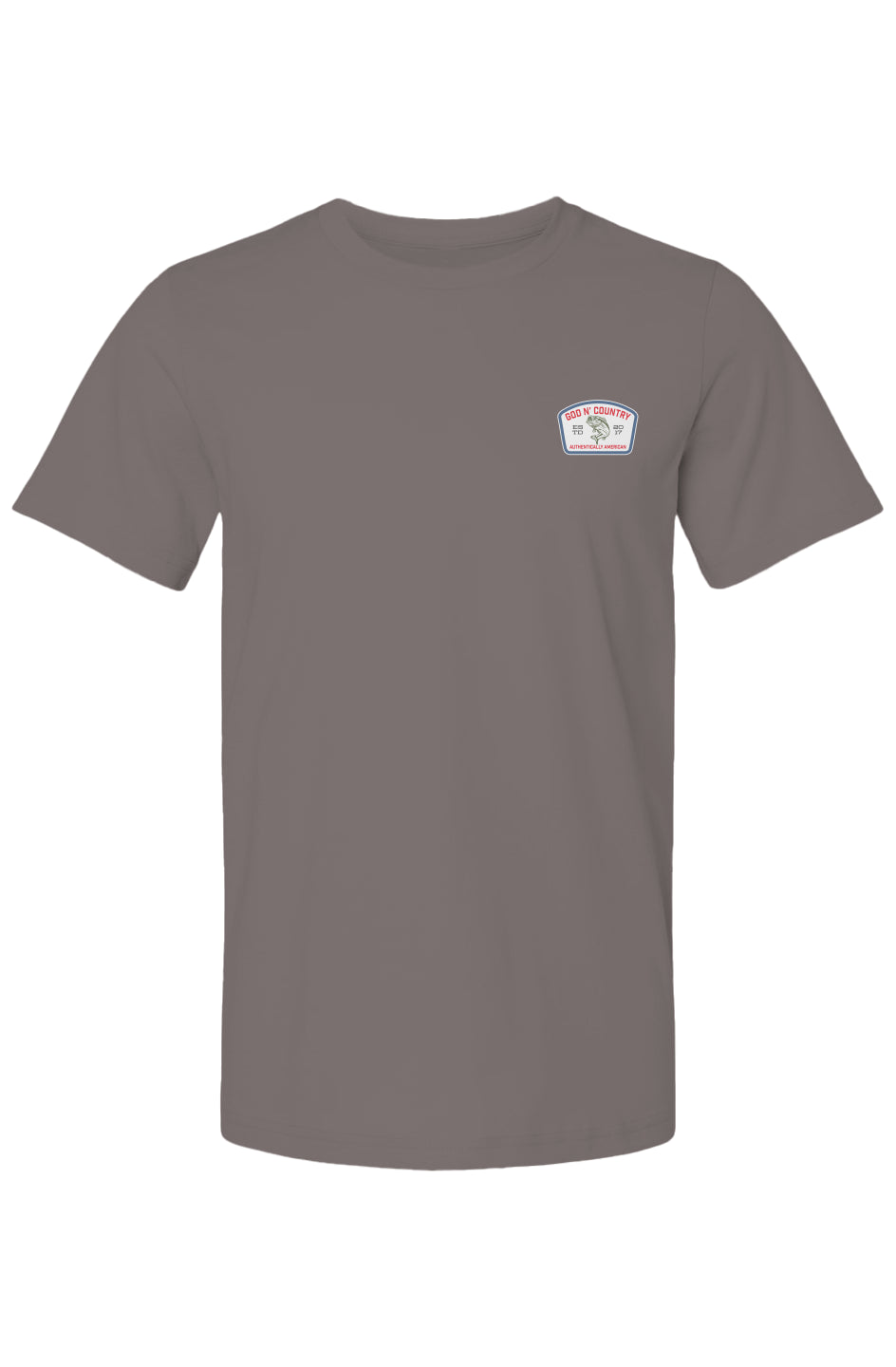 God N Country Bass Patch Graphic Tee