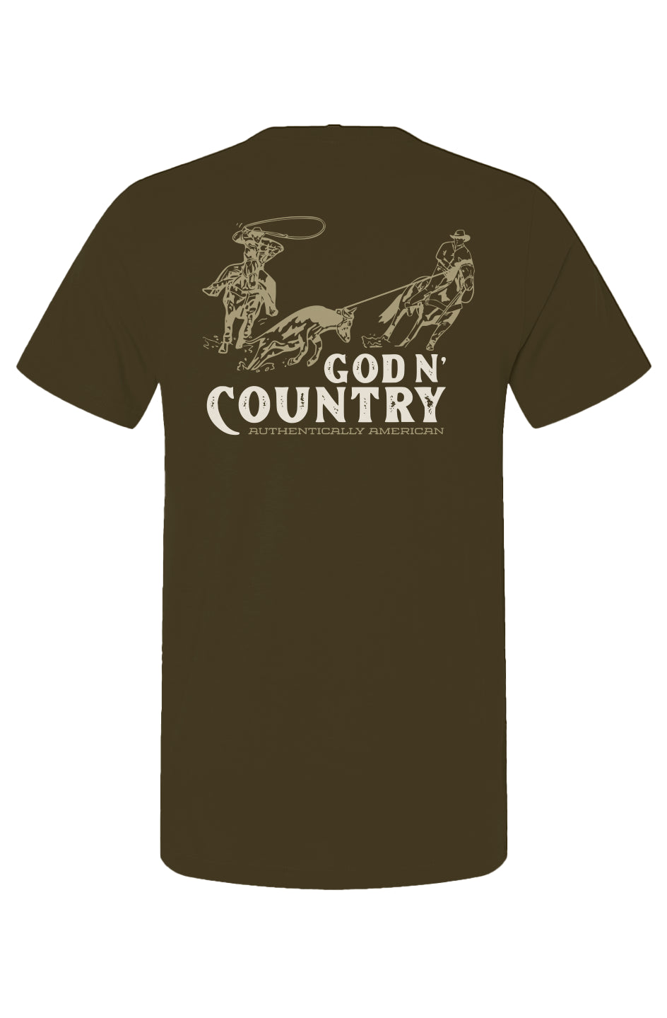 God N Country Team Roping Tee