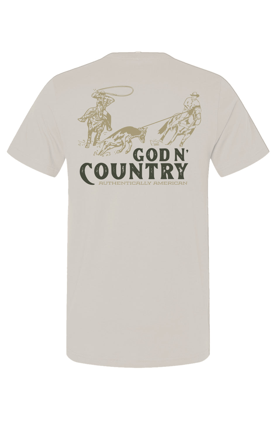 God N Country Team Roping Tee