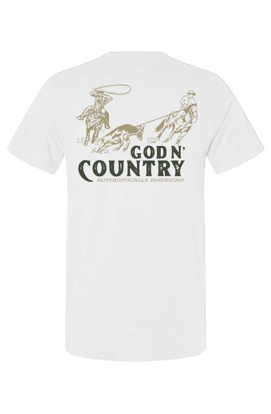 God N Country Team Roping Tee