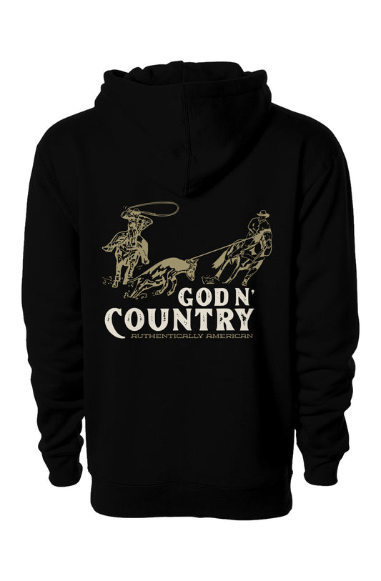 God N Country Team Roping Hoodie