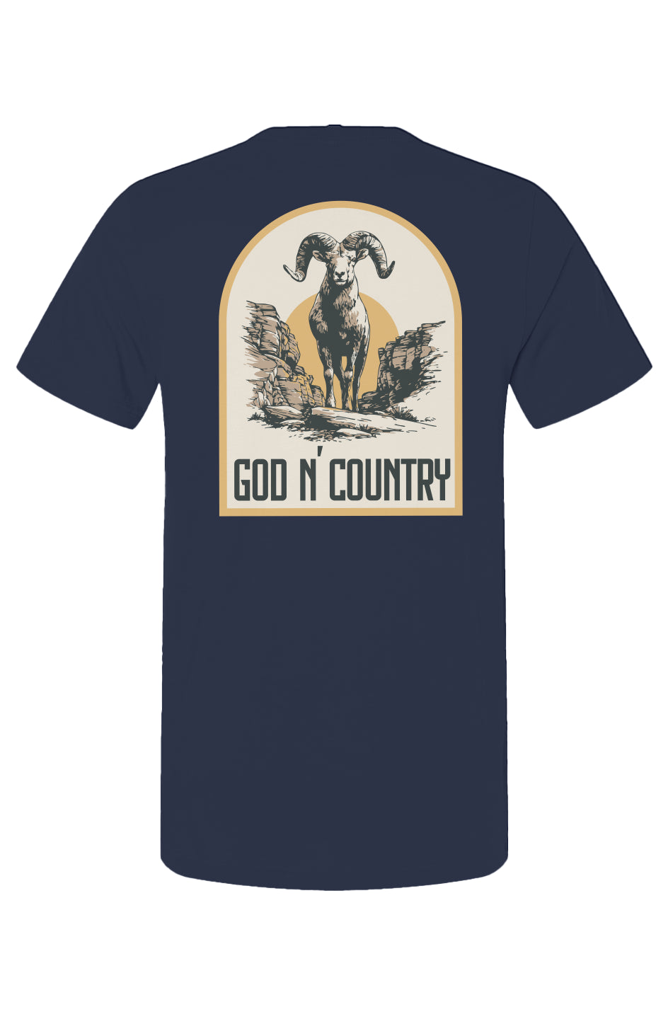 God N Country Bighorn Tee