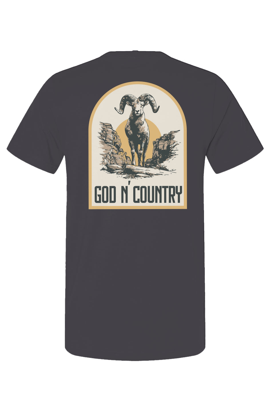 God N Country Bighorn Tee