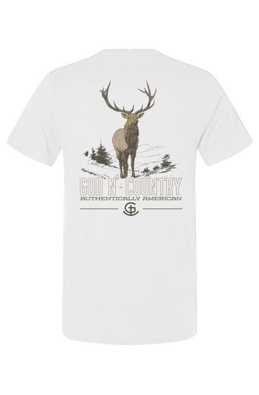 God N Country Bull Elk Tee
