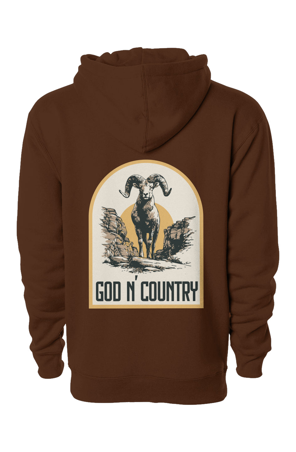 God N Country Bighorn Hoodie