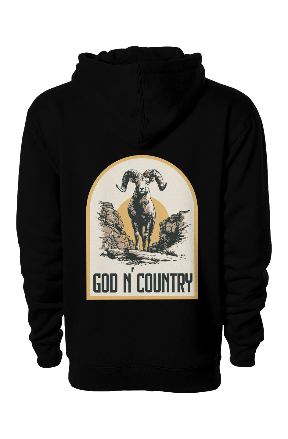 God N Country Bighorn Hoodie
